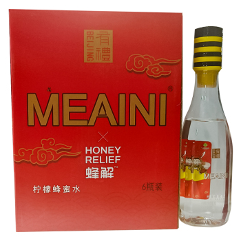 柠檬蜂蜜水400ml*6瓶/箱