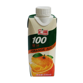 汇源100%橙汁330ml