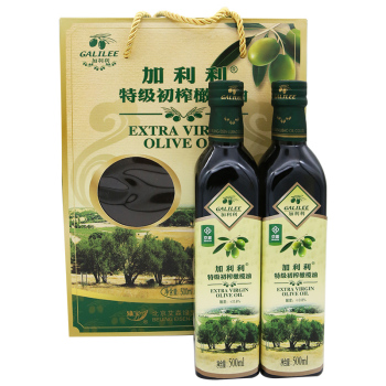 加利利特级初榨橄榄油礼盒 500ML*2/盒