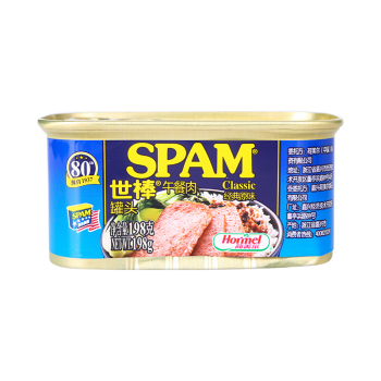 世棒（SPAM）午餐肉罐头经典原味198g