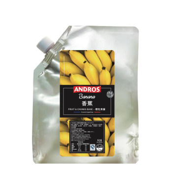 安德鲁香蕉条酱果粒果肉果酱1kg