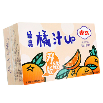 摩奇橘汁250ml*24盒